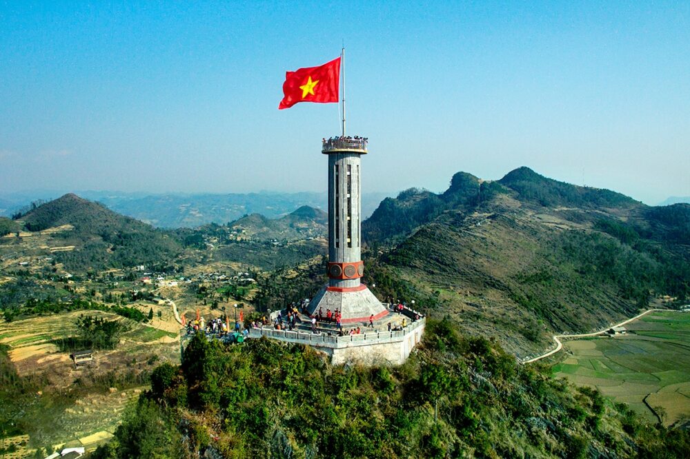 Cot co Lung Cu nhin tu cao Cot co Lung Cu nhin tu cao